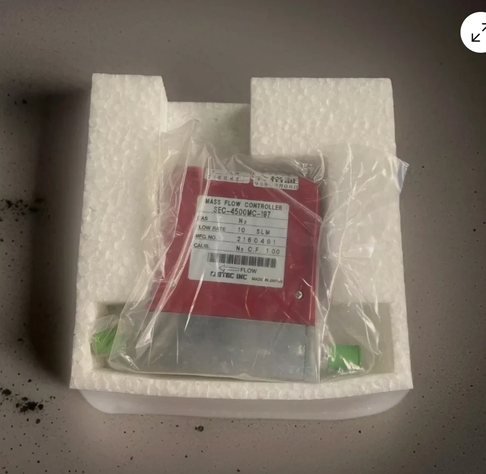 STEC SEC-4500MC-197 Mass Flow Controller MFC 10 SLM 10000 SCCM N2 Nitrogen Gas - Image 3 of 4