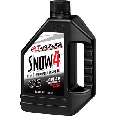 Maxima Snow 4T Oil - OW-40 Motorcycle ATV/UTV Street Bike Dirt Bike 30-31901