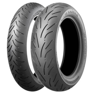 PAAR MOTORRADREIFEN BRIDGESTONE 70/90-14 34P + 90/80-14 49P BATTLAX SC1