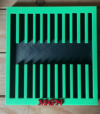 Metalllocher Aufbewahrungslocher nicht enthalten x 11 (10 mm - 23 mm) x 200 mm