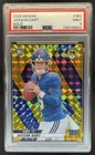 2025 Panini Mosaic Jaxson Dart Rookies RC Gold Prizm Rookie #/10 Giants PSA 9