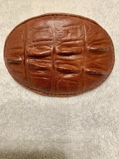 Brown Alligator Belt Buckle New Great Condition Western Cowboy Make An Offer