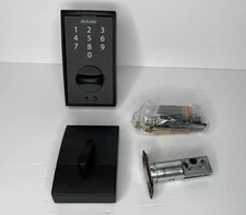 Schlage Keyless Touchscreen Deadbolt - Matte Black (BE375 CEN 622) - New in Box!