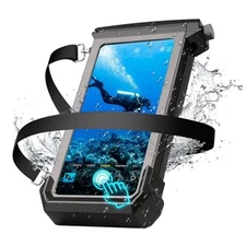 Waterproof Phone Case for Snorkeling & Diving 5th Generation Phone Case Black
