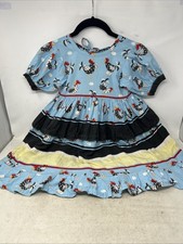 Native American Seminole Miccosukee Patchwork Handmade Colorful Girl Dress 50 