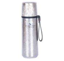 Boundless Voyage Titanium Water Bottle Vacuum 510 Ml Broken Cap Read
