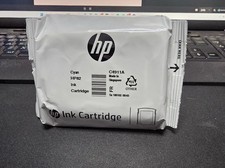 OEM HP Cartridge 82 Cyan Ink DesignJet, C4913A NEW IN FOIL WRAPPER