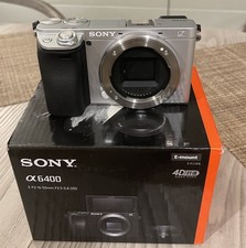 Sony Alpha A6400 Mirrorless Digital Camera with Lens - Silver for