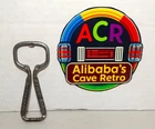 Vintage 1950s Coca Cola Metal Bottle Opener Ekco "DRINK COCA-COLA IN BOTTLES"