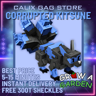 CORRUPTED KITSUNE - WITH FREE 300 TRILLION SHECKLES [5-15 MINUTES DELIVERY ]