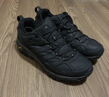 Merrell Moab 3 Hiking Shoes Mens Size 12 Black Vibram Suede Trail J99731