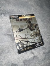 Ben-Hur Steelbook 4K UHD Blu-ray Digital NEW - HELPS STRAYS