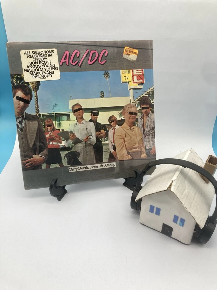 AC/DC Dirty Deeds Done Dirt Cheap Sealed 1st Pressing Canada - Image 3 of 3