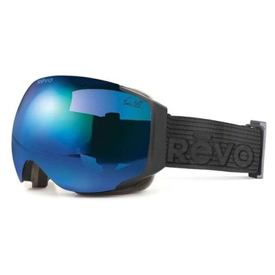 Revo X Ski Snowboard Goggles Bode Miller #8 Carver Blk Blue 7035 11 PBL NEW $299