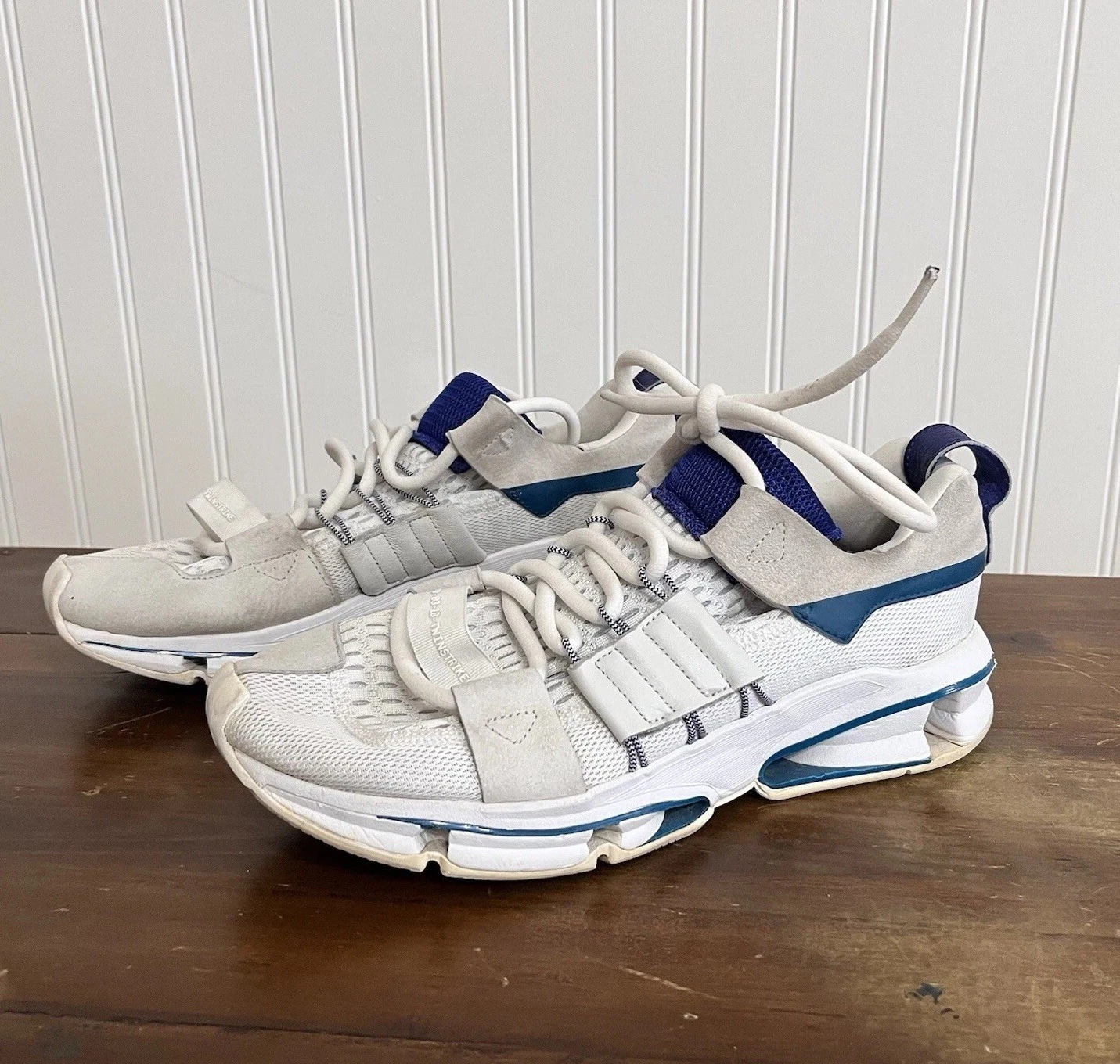 Adidas Twinstrike ADV Core bianche scarpe da corsa atletica sneakers uomo taglia 9 5