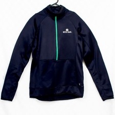 Notre Dame Fighting Irish Women's 1/2 Zip Jacket w Thumb Holes Size M Champion
