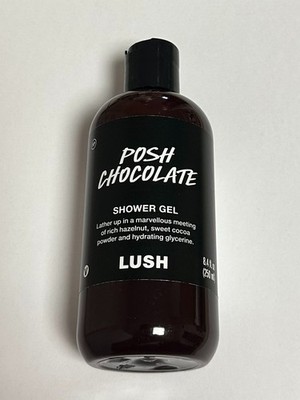 Lush Posh Chocolate Shower Gel 8.4 fl oz - 9/13/26 Suggested Use By - NEW!
