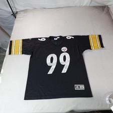 Vintage Pittsburgh Steelers Football Jersey Mens XL NFL Kirkland 99 Starter 90s