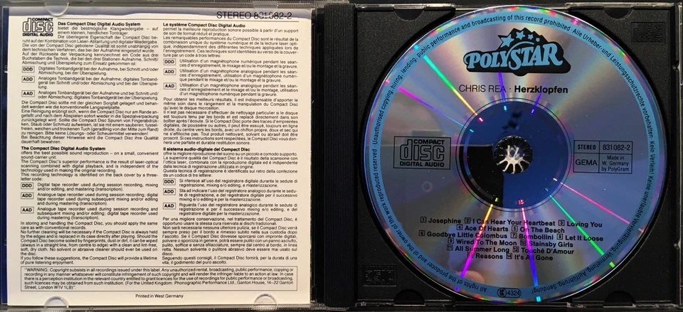 Chris Rea - Herzklopfen - Audio CD - Bild 3 von 3