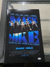 Channing Tatum Magic Mike 12x18 Photo  JSA COA