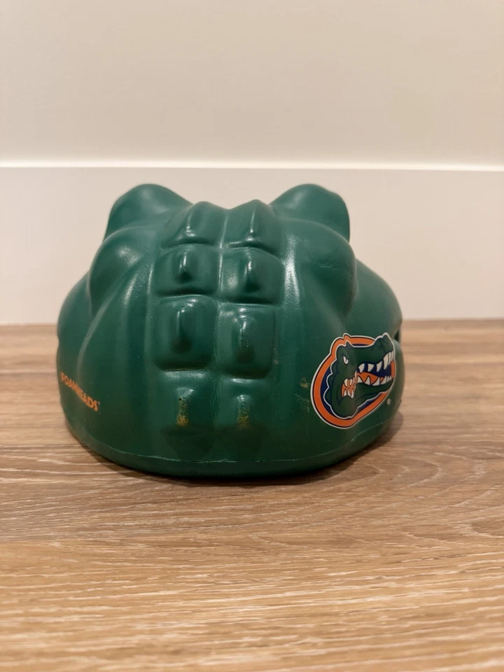 Universidad de Florida Gators Gatorhead Sombrero Cabeza de Espuma Casco Cabeza de Gator Foto 4 de 4