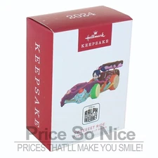 Hallmark Keepsake 2024 Disney Wreck-It Ralph Sweeeeet Ride Ornament