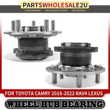 2x Rear Wheel Bearing Hub Assembly for Toyota RAV4 2019-2023 Camry 2018-2024 AWD