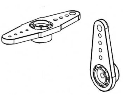 Robitronic Servo Horn AundB R30022 