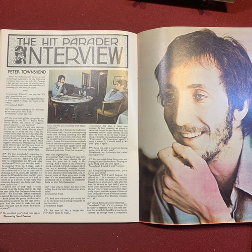 Hit Parader May 1974 Mick Jagger Stones,The Who,Grateful Dead,BOA. Nice! - Picture 7 of 9