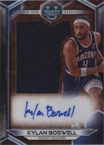 2023-24 Bowman University Best - Kylan Boswell #PJR-KB