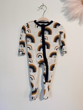 Posh Peanut Bamboo Full Zip Sleeper NB