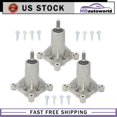 3 Spindle Assembly For Craftsman Riding Mower 42''-54'' Deck LT2000 YT3000 YS4500