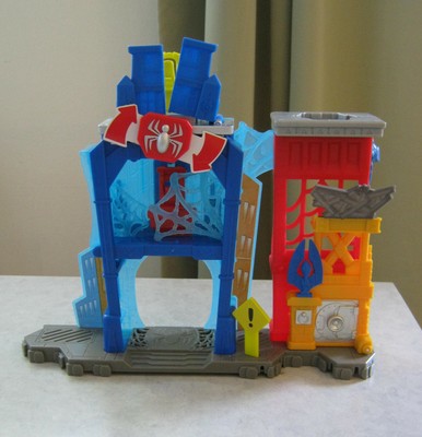 playskool spider man web quarters