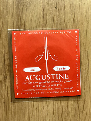 Augustine red - e / 1st - Einzelsaite für Gitarre