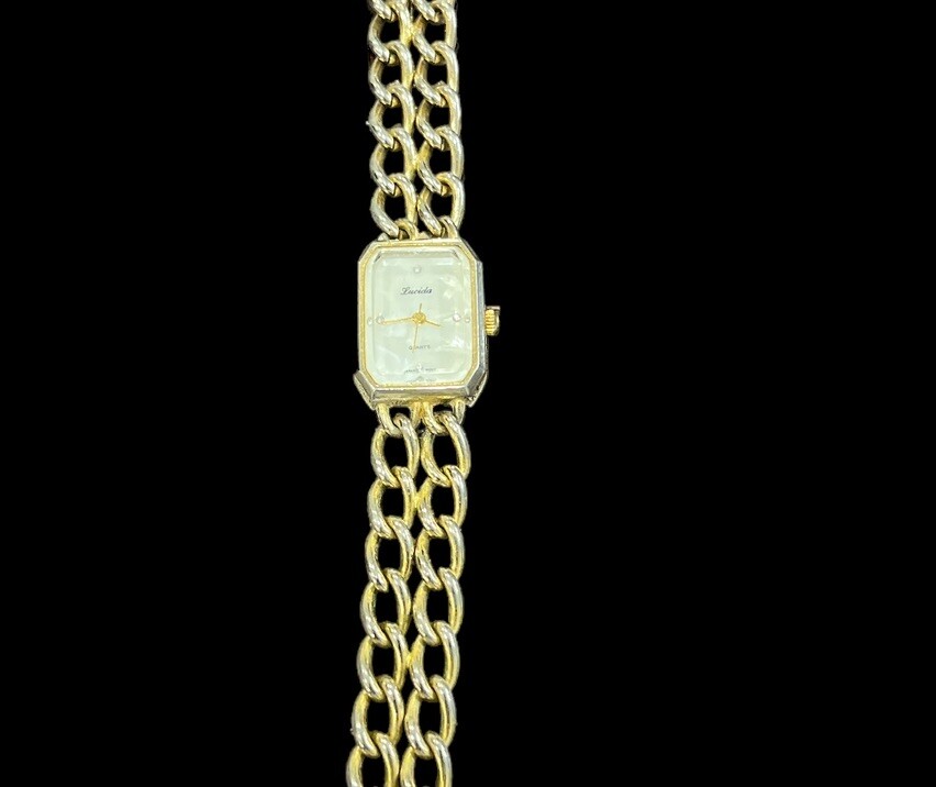 Lucida Quartz Watch ~ Rare | eBay