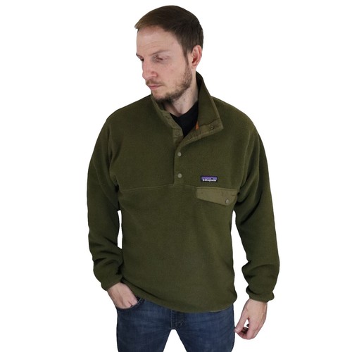 Patagonia All Wear Hemp Coaches Jacket Men M Military Green