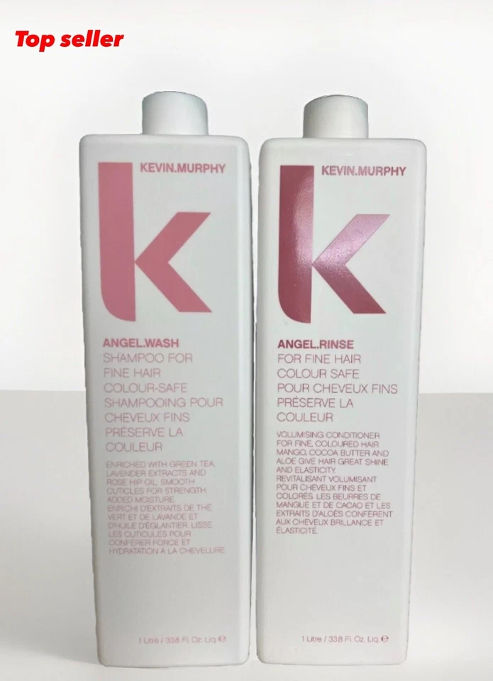 Kevin Murphy Angel. Champú para lavar y ángel. Acondicionador de enjuague 33,8 oz Top Seller🥇 Foto 3 de 4