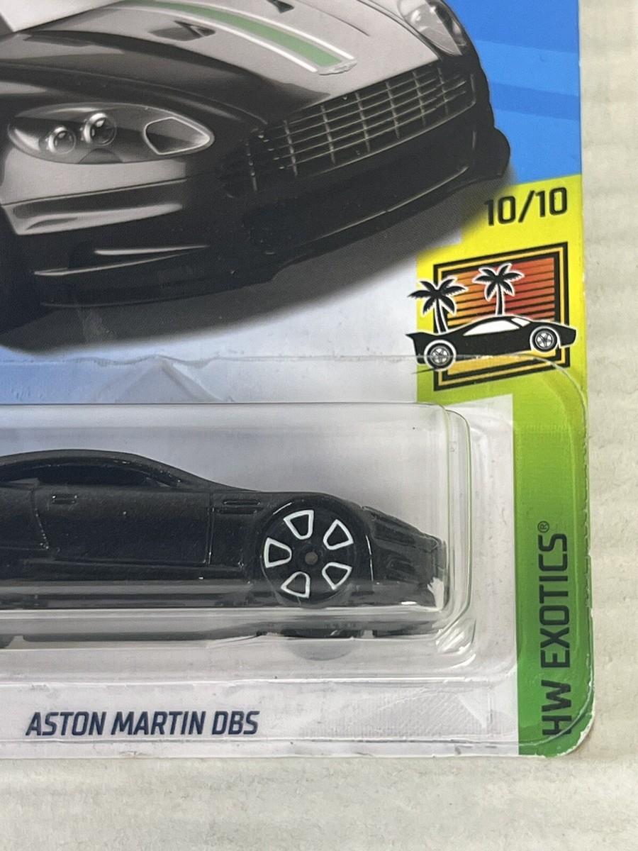 Hot Wheels HW Exotics Aston Martin DBS Black 10/10 Model Car 1:64
