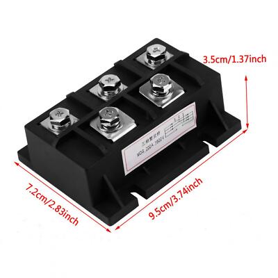 1X 200A Amp 1600V MDS200A Bridge Rectifier 3-Phase Diode Rectifier Power Module