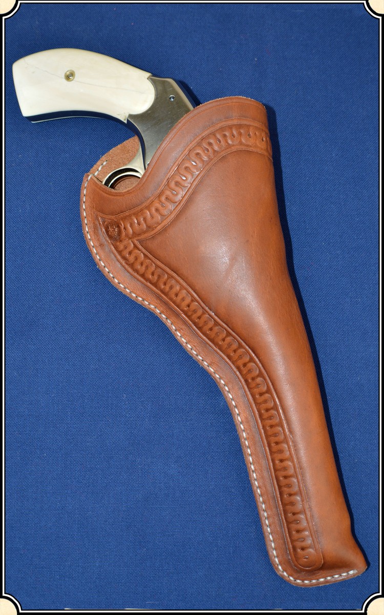 Clark Saddlery holster Copied from original in the River Junction