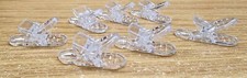 Plastic Dummy Badge Craft Clips Suspender Soother Pacifier Holders