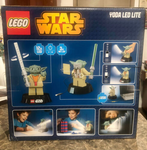 Neu Original Lego Star Wars Yoda Led Lite mit Lichtschwert Licht - Bild 3 von 6