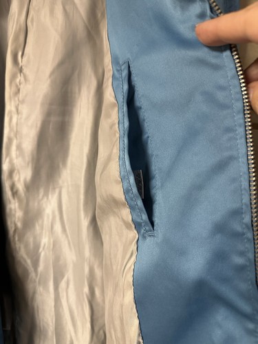 Time Post Modern Minimalist Soft Shell Windbreaker Jacket, Women’s Blue, Sz Lg - Picture 13 of 14