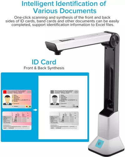 BK50 10 Mega-pixel High Definition Book Scanner Capture Size A4 Document Camera - Picture 4 of 10