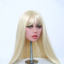 (Only Head)TPE Silicone Sex D-oll Head Realistic Adult Love Toy Sex Toy For Men