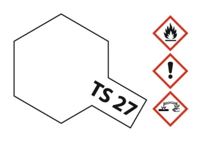 Tamiya Acryl Sprühfarbe TS-27 Weiss matt 100ml - 85027
