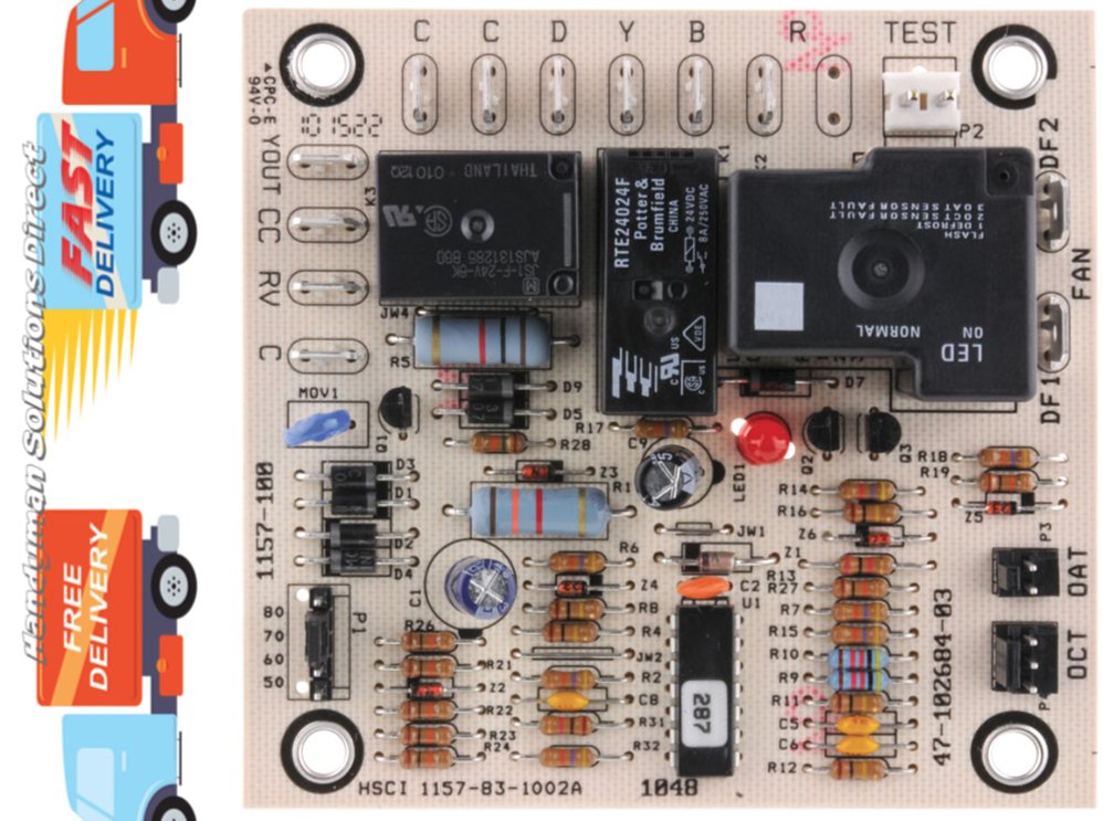 Heat Pumps Rheem Heat Pump Defrost Control Board Upgrade Kit