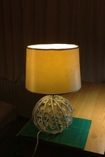 -- Medium sized desk lamp with a “Jewelled Orb” base 
