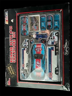 Nascar Richard Petty #43 Collectors Set STP Racing Team Racing ...