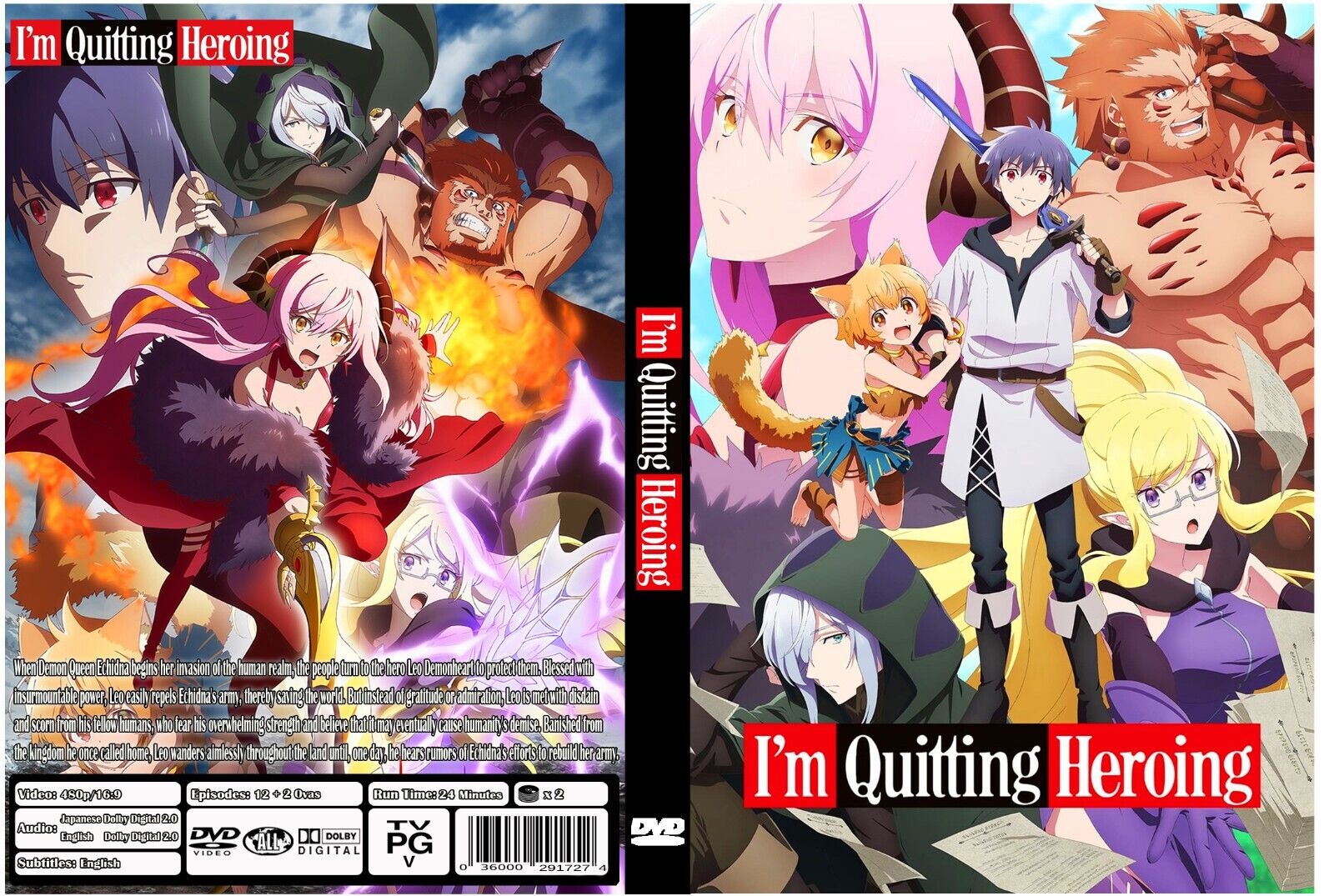 Where to Watch I'm Quitting Heroing: Crunchyroll, Netflix